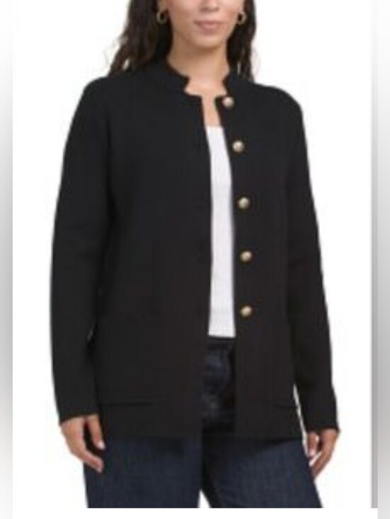 H by Halston Sweaters - Halston Long Knit Cardigan Sweater